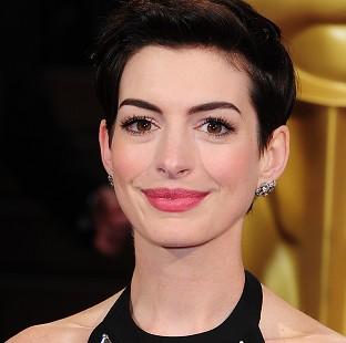 Congleton Guardian: Anne Hathaway performed show tune-style renditions of rap hits on an American show Congleton Guardian: Anne Hathaway performed show tune-style renditions of rap hits on an American show