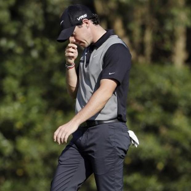 Congleton Guardian: Rory McIlroy's struggles at Augusta continued on Saturday (AP) Congleton Guardian: Rory McIlroy's struggles at Augusta continued on Saturday (AP)