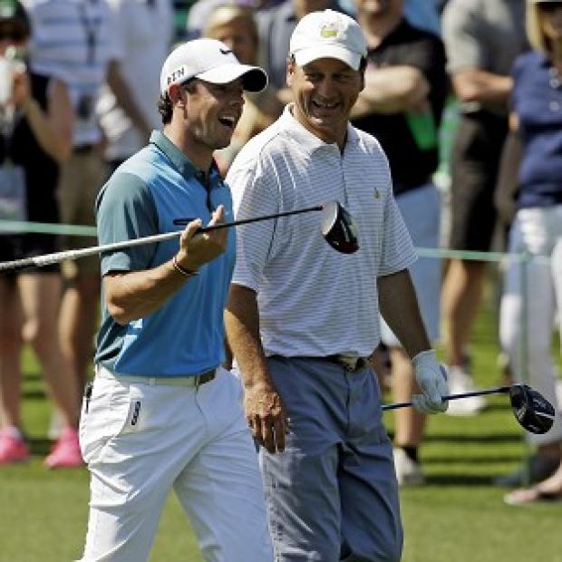 Congleton Guardian: Rory McIlroy, left, carded a third-round 71 at the Masters (AP) Congleton Guardian: Rory McIlroy, left, carded a third-round 71 at the Masters (AP)