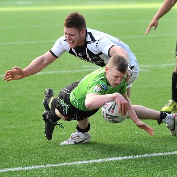 Congleton Guardian: Anthony Mullally (top) has been recalled by Huddersfield Congleton Guardian: Anthony Mullally (top) has been recalled by Huddersfield