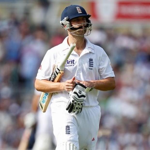 Congleton Guardian: Jonathan Trott, pictured, has received support from Australia batsman David Warner Congleton Guardian: Jonathan Trott, pictured, has received support from Australia batsman David Warner