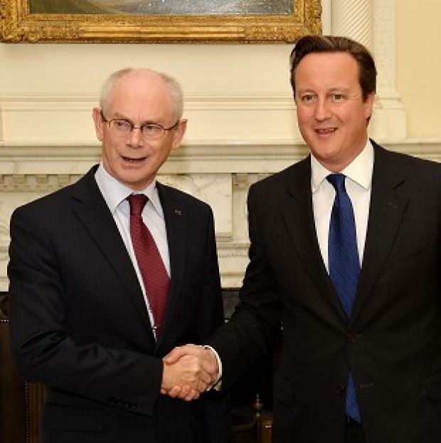 Congleton Guardian: Herman Van Rompuy and David Cameron are to hold talks at Chequers Congleton Guardian: Herman Van Rompuy and David Cameron are to hold talks at Chequers