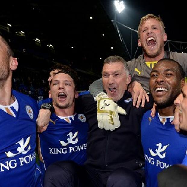 Congleton Guardian: Leicester City manager Nigel Pearson, centre, was full of praise for his side Congleton Guardian: Leicester City manager Nigel Pearson, centre, was full of praise for his side