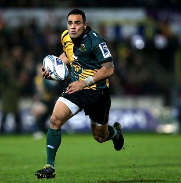 Congleton Guardian: Kahn Fotuali'i shone as Northampton booked their place in the Amlin Challenge Cup final Congleton Guardian: Kahn Fotuali'i shone as Northampton booked their place in the Amlin Challenge Cup final