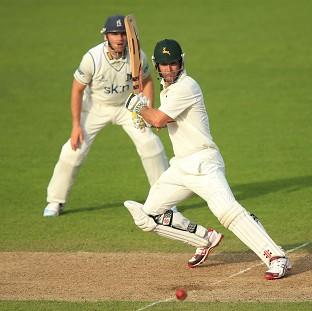 Congleton Guardian: Phil Jaques' 64 helped Nottinghamshire's cause on day two at Trent Bridge Congleton Guardian: Phil Jaques' 64 helped Nottinghamshire's cause on day two at Trent Bridge