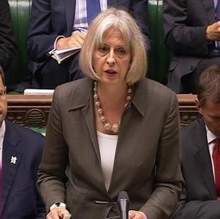Congleton Guardian: Home Secretary Theresa May is one of three female Cabinet members Congleton Guardian: Home Secretary Theresa May is one of three female Cabinet members
