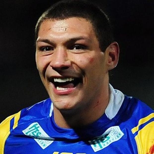 Congleton Guardian: Ryan Hall scored a try as Leeds overcame Wigan 28-12 Congleton Guardian: Ryan Hall scored a try as Leeds overcame Wigan 28-12