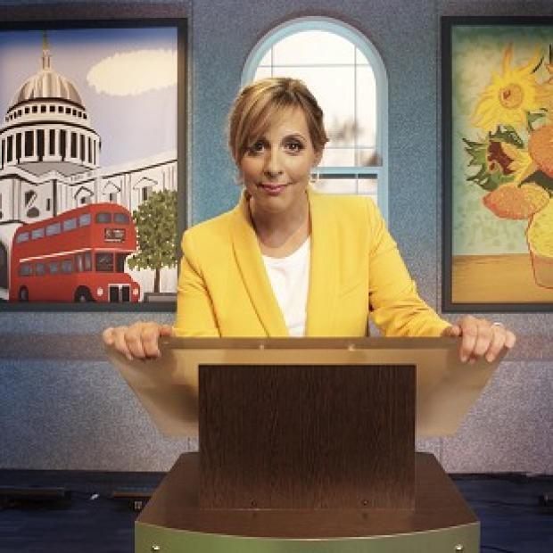 Congleton Guardian: Mel Giedroyc presents new game show Draw It! Congleton Guardian: Mel Giedroyc presents new game show Draw It!