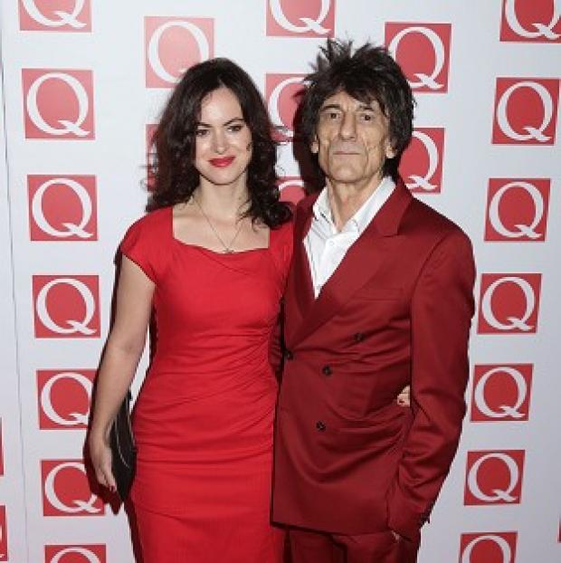 Congleton Guardian: Ronnie Wood is selling a naked painting of his wife Sally Humphreys Congleton Guardian: Ronnie Wood is selling a naked painting of his wife Sally Humphreys