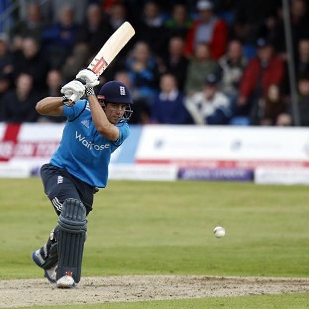 Congleton Guardian: Alastair Cook scored 44 as his side secured a 39-run ODI win over Scotland Congleton Guardian: Alastair Cook scored 44 as his side secured a 39-run ODI win over Scotland