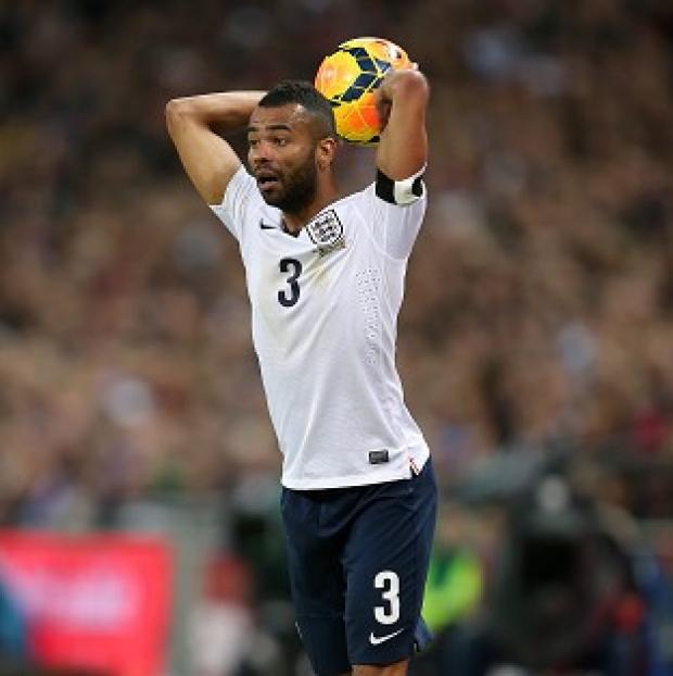 Congleton Guardian: Ashley Cole, pictured, was left out of Roy Hodgson's World Cup squad Congleton Guardian: Ashley Cole, pictured, was left out of Roy Hodgson's World Cup squad