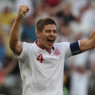 Congleton Guardian: England's Steven Gerrard is in a positive frame of mind ahead of the World Cup Congleton Guardian: England's Steven Gerrard is in a positive frame of mind ahead of the World Cup