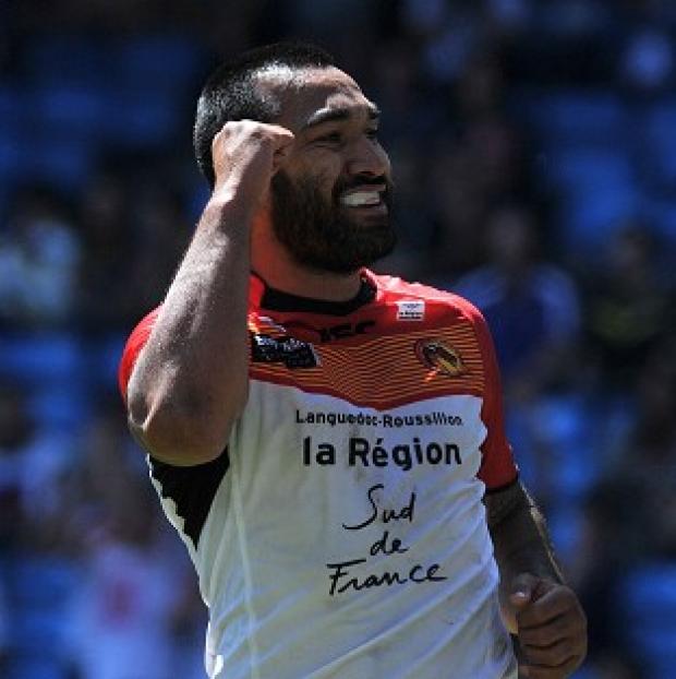 Congleton Guardian: Zeb Taia completed the scoring as the Catalan Dragons routed Bradford Congleton Guardian: Zeb Taia completed the scoring as the Catalan Dragons routed Bradford