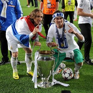 Congleton Guardian: Gareth Bale, right, helped Real Madrid to their 10th European Cup Congleton Guardian: Gareth Bale, right, helped Real Madrid to their 10th European Cup