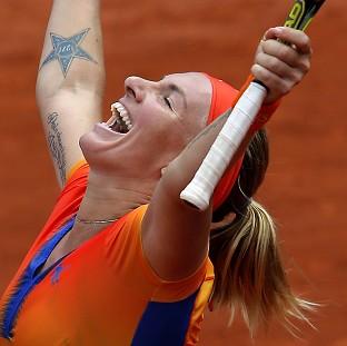 Congleton Guardian: Svetlana Kuznetsova celebrates her thrilling third-round victory (AP) Congleton Guardian: Svetlana Kuznetsova celebrates her thrilling third-round victory (AP)