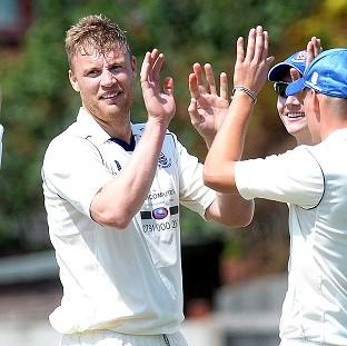 Congleton Guardian: Andrew Flintoff was among the wickets for St Annes Congleton Guardian: Andrew Flintoff was among the wickets for St Annes