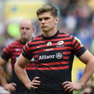 Congleton Guardian: Owen Farrell's try was disallowed Congleton Guardian: Owen Farrell's try was disallowed