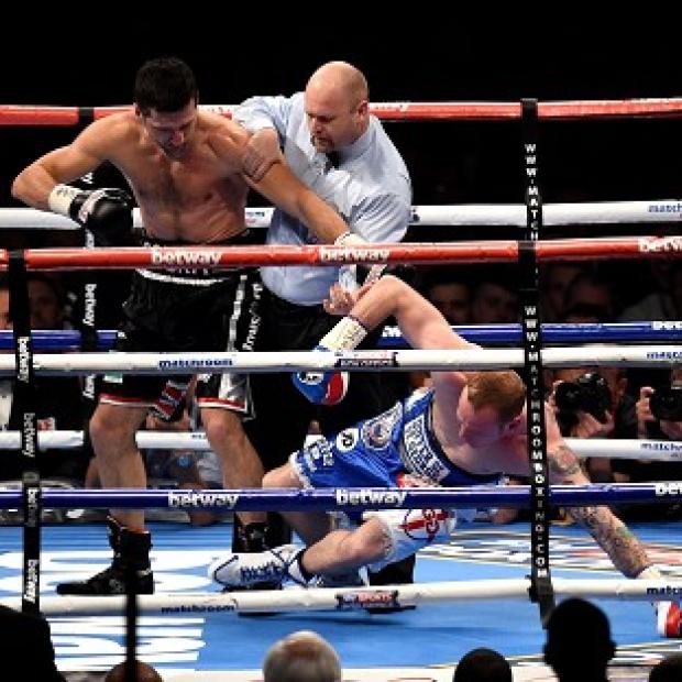 Congleton Guardian: Carl Froch delivers the punch that saw off George Groves Congleton Guardian: Carl Froch delivers the punch that saw off George Groves
