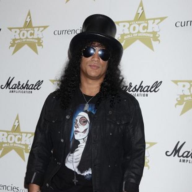 Congleton Guardian: Slash performed at a Spotify session Congleton Guardian: Slash performed at a Spotify session