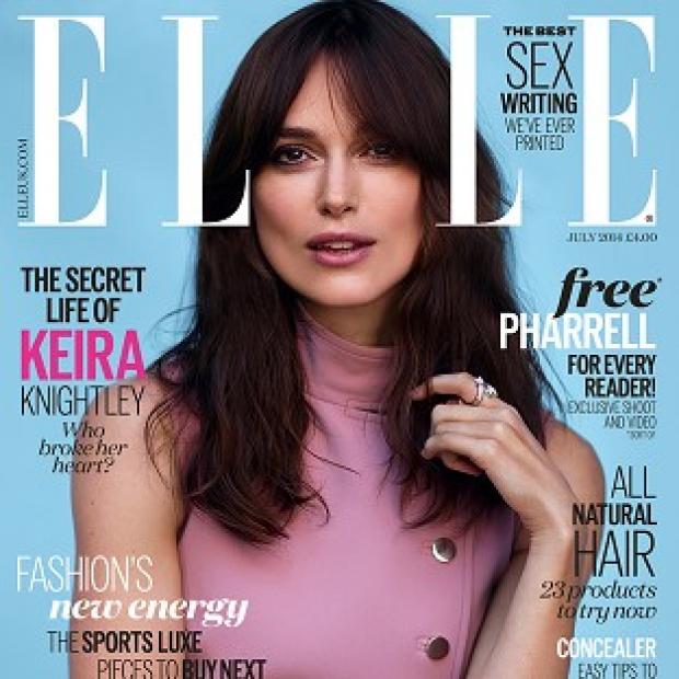 Congleton Guardian: Keira Knightley fronts the cover of Elle UK's July issue (Thomas Whiteside/Elle UK) Congleton Guardian: Keira Knightley fronts the cover of Elle UK's July issue (Thomas Whiteside/Elle UK)
