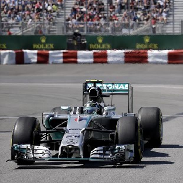 Congleton Guardian: Nico Rosberg is on pole in Canada (AP) Congleton Guardian: Nico Rosberg is on pole in Canada (AP)