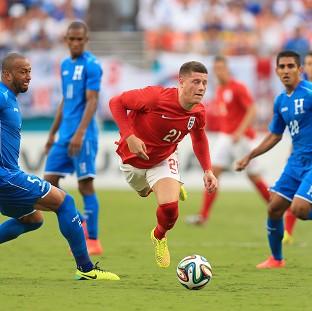 Congleton Guardian: Second half substitute Ross Barkley, centre, impressed for England Congleton Guardian: Second half substitute Ross Barkley, centre, impressed for England