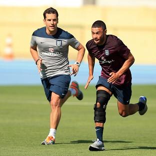 Congleton Guardian: Alex Oxlade-Chamberlain was put through his paces at training Congleton Guardian: Alex Oxlade-Chamberlain was put through his paces at training