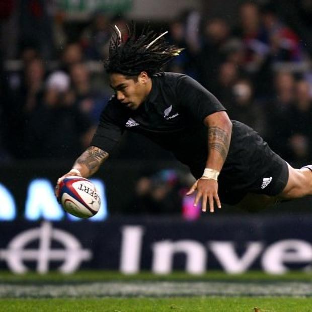 Congleton Guardian: Ma'a Nonu scored one of New Zealand's tries Congleton Guardian: Ma'a Nonu scored one of New Zealand's tries