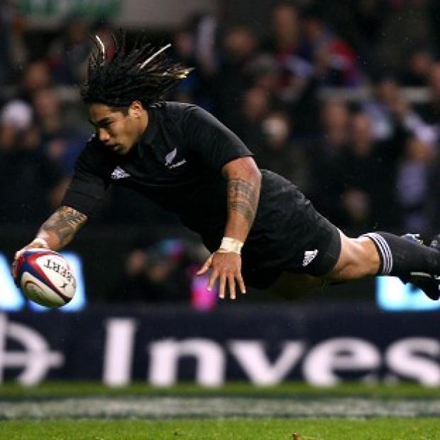 Congleton Guardian: Ma'a Nonu scored one of New Zealand's tries Congleton Guardian: Ma'a Nonu scored one of New Zealand's tries
