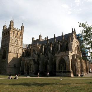 Congleton Guardian: The fathers' rights campaigners scaled Exeter Cathedral Congleton Guardian: The fathers' rights campaigners scaled Exeter Cathedral