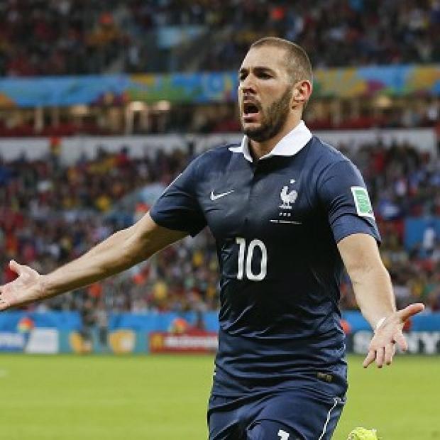 Congleton Guardian: Karim Benzema was involved in all three of France's goals (AP) Congleton Guardian: Karim Benzema was involved in all three of France's goals (AP)