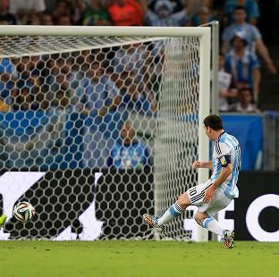 Congleton Guardian: Lionel Messi doubled Argentina's lead with a glorious goal Congleton Guardian: Lionel Messi doubled Argentina's lead with a glorious goal