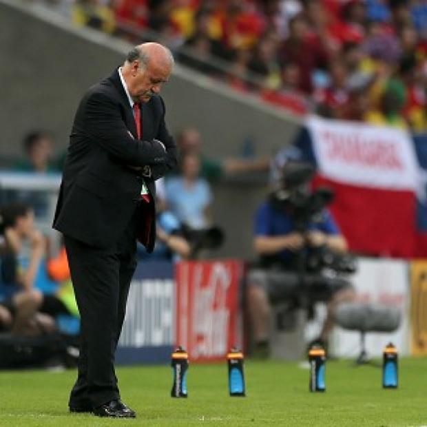 Congleton Guardian: Vicente del Bosque took responsibility for Spain's humbling World Cup exit. Congleton Guardian: Vicente del Bosque took responsibility for Spain's humbling World Cup exit.
