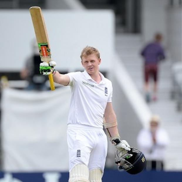 Congleton Guardian: Sam Robson celebrated a maiden Test century in just his third innings against Sri Lanka at Headingley Congleton Guardian: Sam Robson celebrated a maiden Test century in just his third innings against Sri Lanka at Headingley