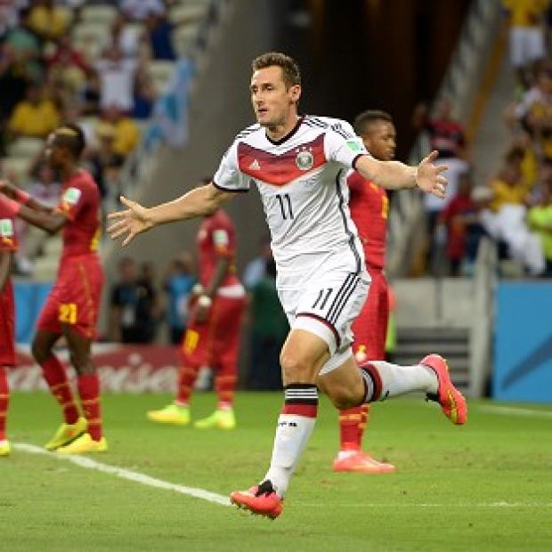 Congleton Guardian: Miroslav Klose rescued a point 20 minutes from time for Germany Congleton Guardian: Miroslav Klose rescued a point 20 minutes from time for Germany