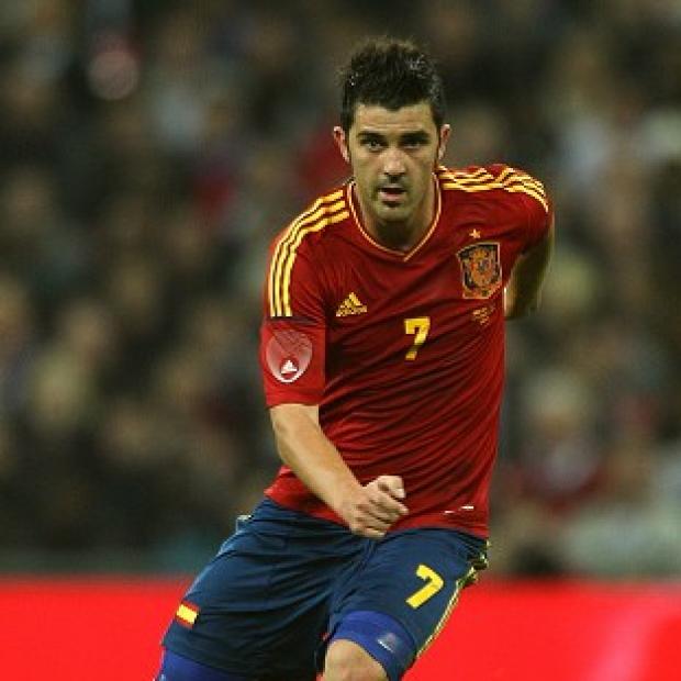Congleton Guardian: Spain striker David Villa signed off his international career with his 59th goal in 97 games in the 3-0 World Cup victory over Australia Congleton Guardian: Spain striker David Villa signed off his international career with his 59th goal in 97 games in the 3-0 World Cup victory over Australia