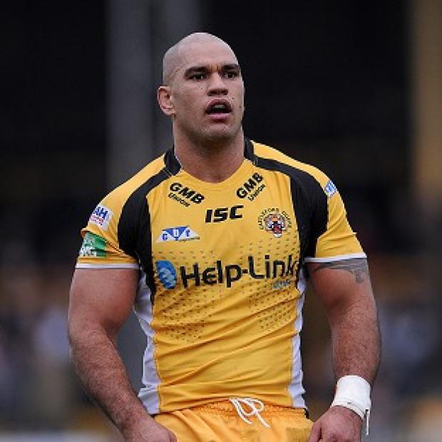 Congleton Guardian: Jake Webster won it for Castleford Congleton Guardian: Jake Webster won it for Castleford