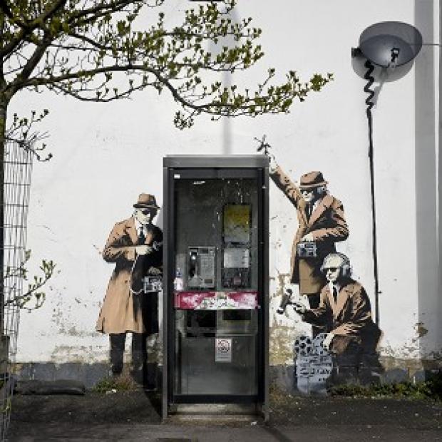 Congleton Guardian: Plans to remove the Banksy artwork have sparked anger Congleton Guardian: Plans to remove the Banksy artwork have sparked anger