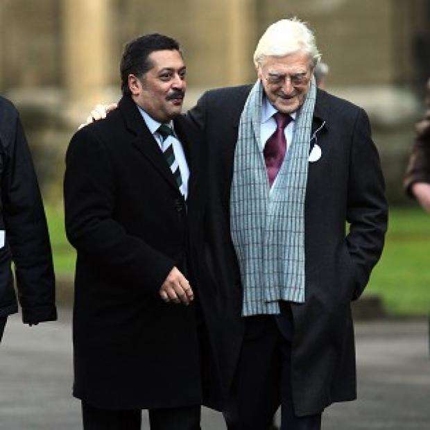 Congleton Guardian: Damian D'Oliveira, pictured left with Sir Michael Parkinson, has died aged 53 Congleton Guardian: Damian D'Oliveira, pictured left with Sir Michael Parkinson, has died aged 53
