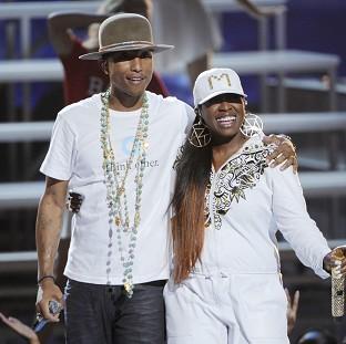 Congleton Guardian: Pharrell Williams performed with Missy Elliott at the BET Awards at the Nokia Theatre in Los Angeles (AP/Invision) Congleton Guardian: Pharrell Williams performed with Missy Elliott at the BET Awards at the Nokia Theatre in Los Angeles (AP/Invision)