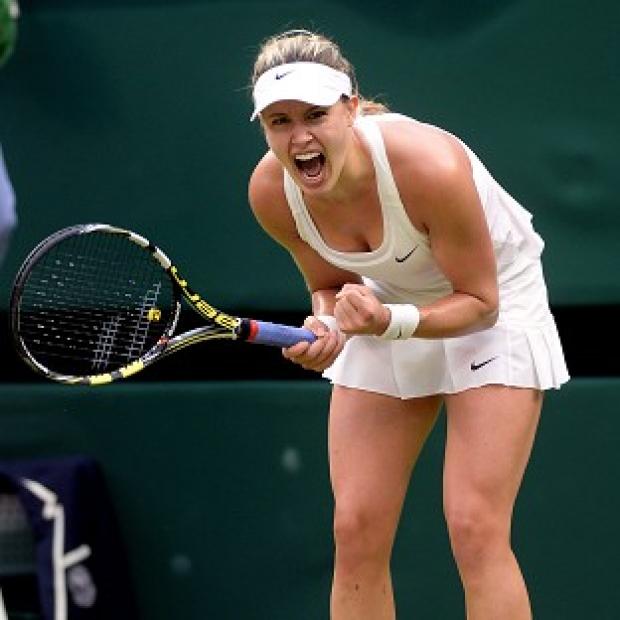 Congleton Guardian: Canada's Eugenie Bouchard moved into the quarter-finals at Wimbledon Congleton Guardian: Canada's Eugenie Bouchard moved into the quarter-finals at Wimbledon