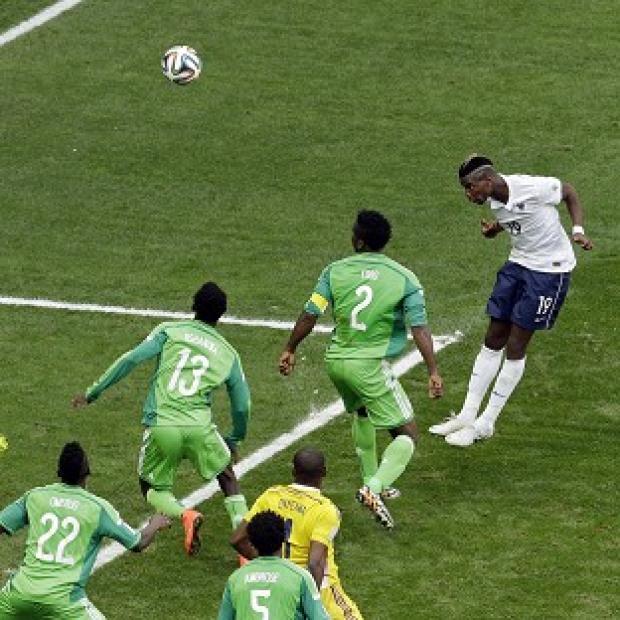 Congleton Guardian: Paul Pogba's header broke Nigeria's resolve (AP) Congleton Guardian: Paul Pogba's header broke Nigeria's resolve (AP)