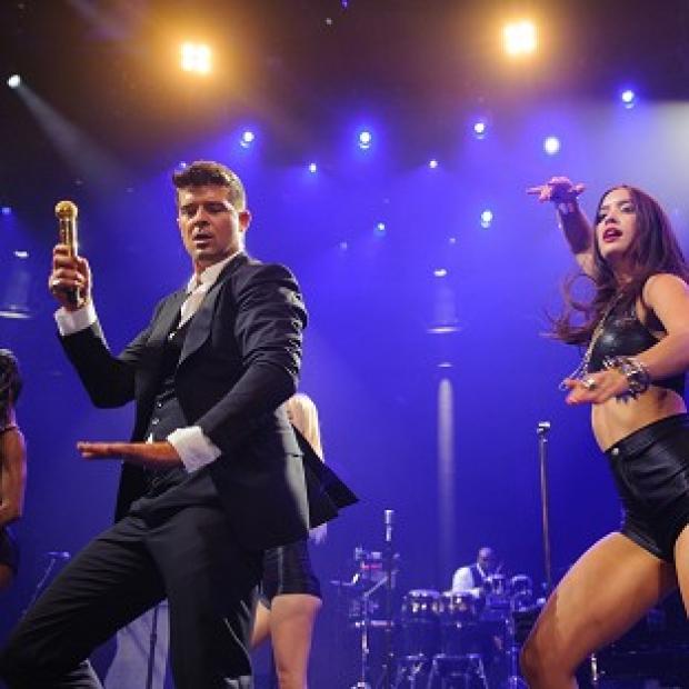 Congleton Guardian: Twitter users hijacked a Q&A session with Robin Thicke to challenge him on his sexist lyrics Congleton Guardian: Twitter users hijacked a Q&A session with Robin Thicke to challenge him on his sexist lyrics