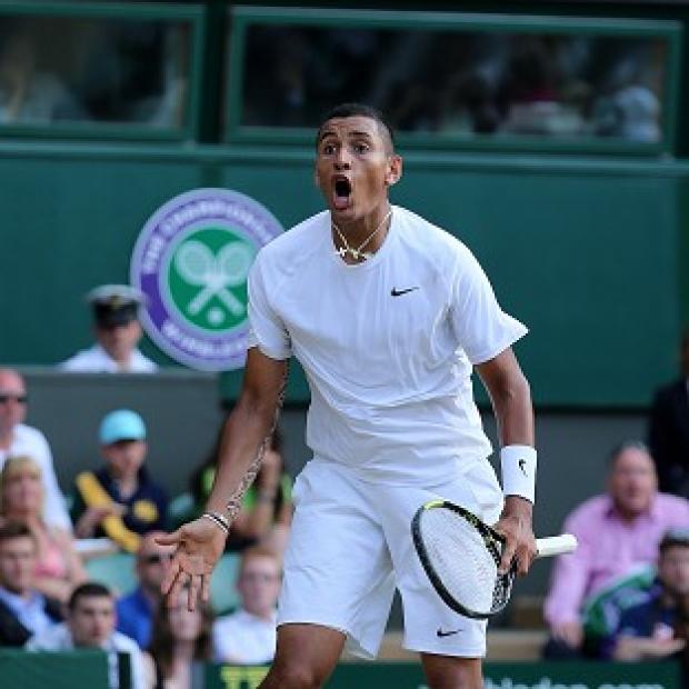 Congleton Guardian: Australia's Nick Kyrgios celebrates victory over Rafael Nadal Congleton Guardian: Australia's Nick Kyrgios celebrates victory over Rafael Nadal