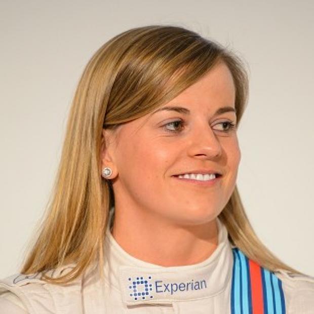 Congleton Guardian: Susie Wolff will dive in front of 70,000 spectators at Silverstone on Friday Congleton Guardian: Susie Wolff will dive in front of 70,000 spectators at Silverstone on Friday