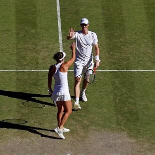 Congleton Guardian: Jamie Murray and Casey Dellacqua bowed out of Wimbledon Congleton Guardian: Jamie Murray and Casey Dellacqua bowed out of Wimbledon