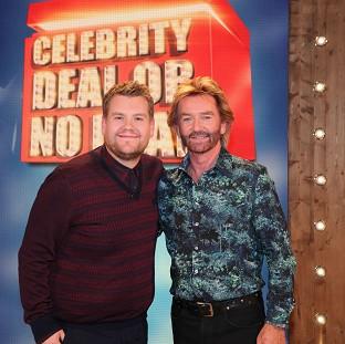 Congleton Guardian: James Corden with Noel Edmonds on Channel 4's Deal Or No Deal (Endemol UK/PA) Congleton Guardian: James Corden with Noel Edmonds on Channel 4's Deal Or No Deal (Endemol UK/PA)