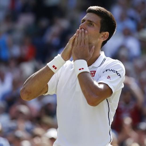 Congleton Guardian: Novak Djokovic, pictured, and Roger Federer will meet in a second grand slam final at Wimbledon on Sunday Congleton Guardian: Novak Djokovic, pictured, and Roger Federer will meet in a second grand slam final at Wimbledon on Sunday