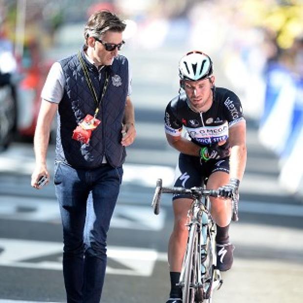 Congleton Guardian: Mark Cavendish's shoulder injury ended his Tour de France Congleton Guardian: Mark Cavendish's shoulder injury ended his Tour de France