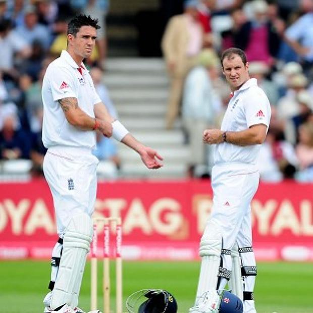 Congleton Guardian: Kevin Pietersen, left, and Andrew Strauss, right, have not seen eye to eye in recent times Congleton Guardian: Kevin Pietersen, left, and Andrew Strauss, right, have not seen eye to eye in recent times